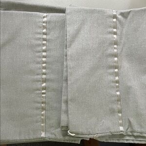 West Point Steven Gray Standard Size Pillowcases (Set of 2)